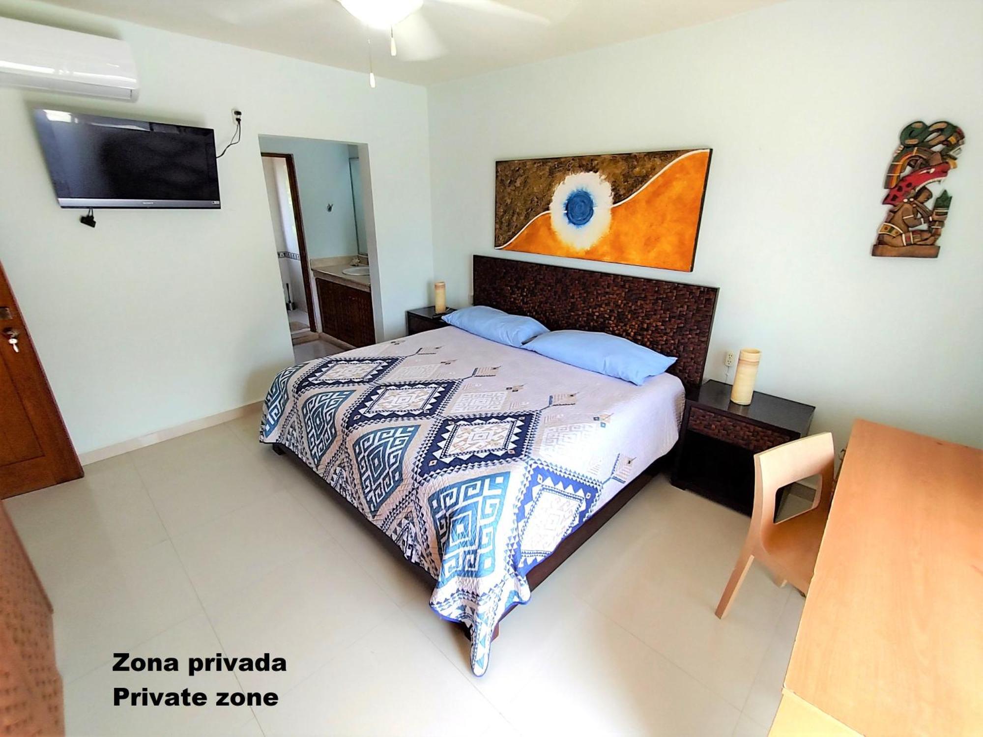 Private Rooms In A Hotel-Type Apartment - Super Located Puerto Aventuras Dış mekan fotoğraf